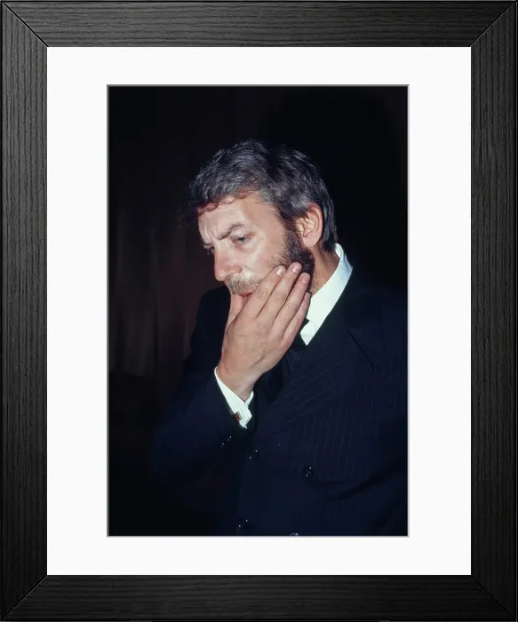 Framed Print : Donald Sutherland, Canadian Actor Framed Print : Donald Sutherland, Canadian Actor
