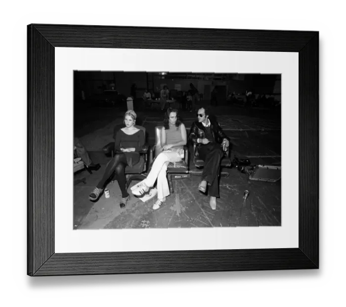 Framed Print : Alice Cooper And Shep Gordon Chatting Framed Print : Alice Cooper And Shep Gordon Chatting