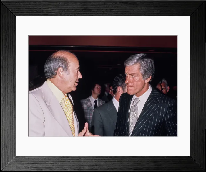 Framed Print : Carl Reiner & Dick Van Dyke Framed Print : Carl Reiner & Dick Van Dyke