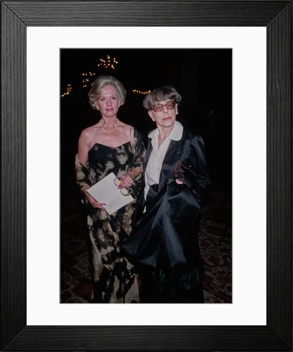 Framed Print : Tippi Hedren & Edith Head Framed Print : Tippi Hedren & Edith Head