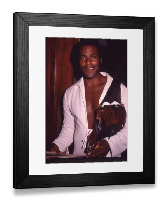 Framed Print : Fred Williamson Attends An Event Framed Print : Fred Williamson Attends An Event
