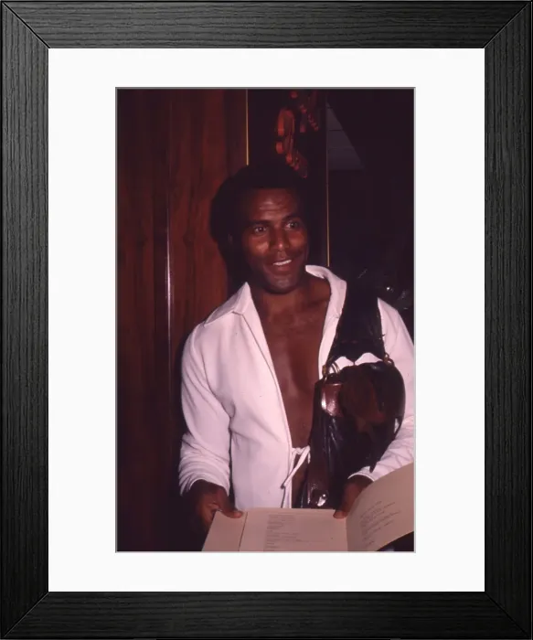 Framed Print : Fred Williamson Attends An Event Framed Print : Fred Williamson Attends An Event