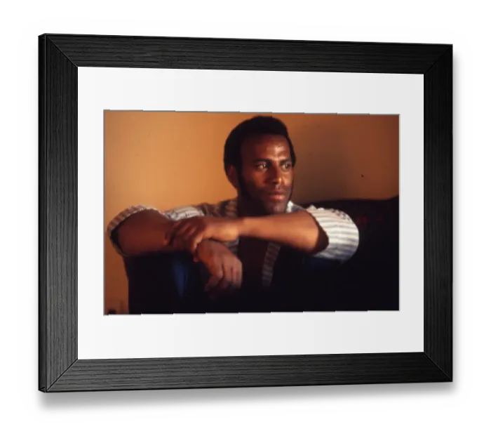 Framed Print : Fred Williamson At Home Framed Print : Fred Williamson At Home