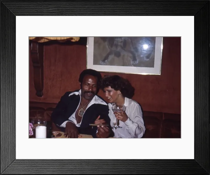 Framed Print : Fred Williamson At The Candy Store Nightcluib Framed Print : Fred Williamson At The Candy Store Nightcluib