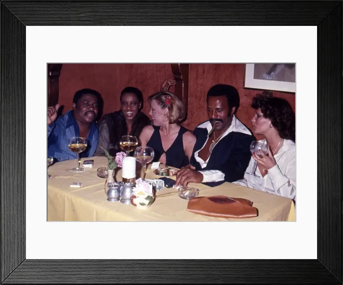 Framed Print : Fred Williamson At The Candy Store Nightclub Framed Print : Fred Williamson At The Candy Store Nightclub