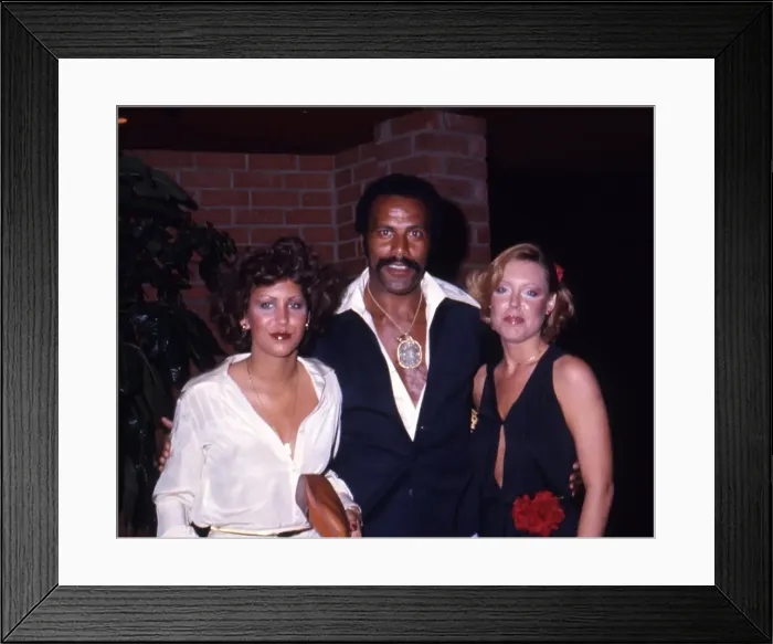 Framed Print : Fred Williamson At The Candy Store Nightcluib Framed Print : Fred Williamson At The Candy Store Nightcluib