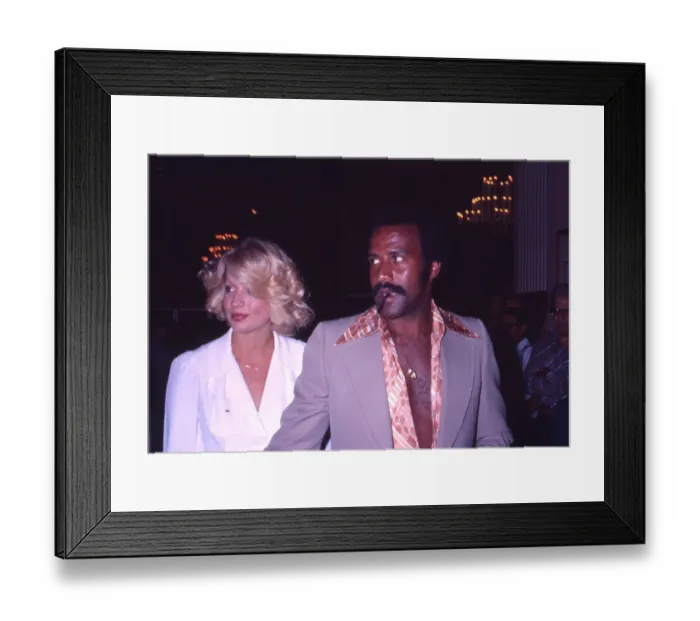 Framed Print : Fred Williamson Attends An Event Framed Print : Fred Williamson Attends An Event