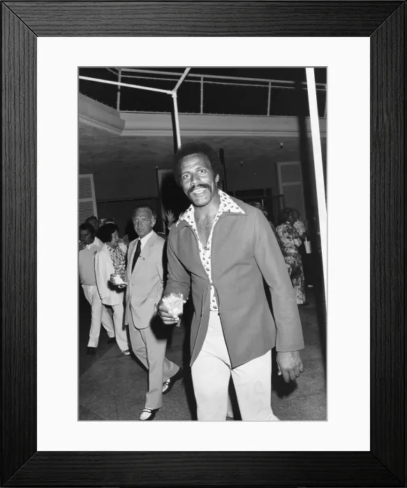 Framed Print : Fred Williamson Attends An Event Framed Print : Fred Williamson Attends An Event