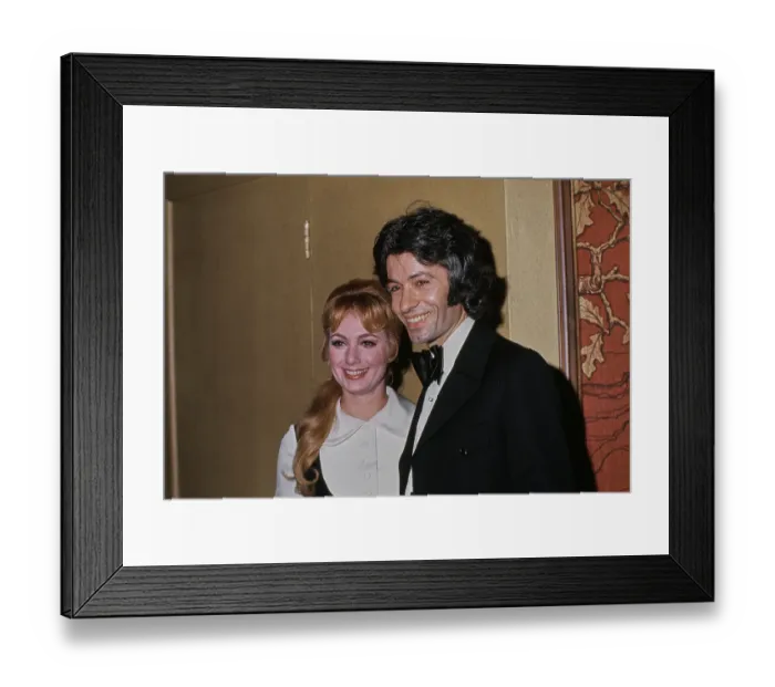 Framed Print : Shirley Jones & George Chakiris Framed Print : Shirley Jones & George Chakiris