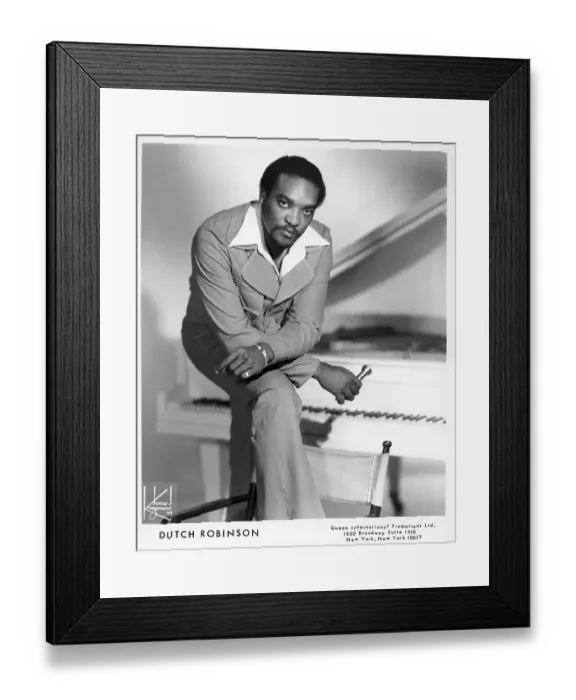 Framed Print : Dutch Robinson Portrait