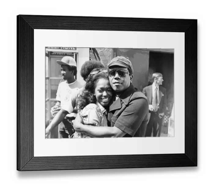 Framed Print : Flip Wilson And Girlfriend At An Event Framed Print : Flip Wilson And Girlfriend At An Event