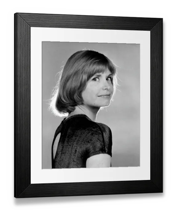 Framed Print : Bonnie Franklin Portrait Framed Print : Bonnie Franklin Portrait