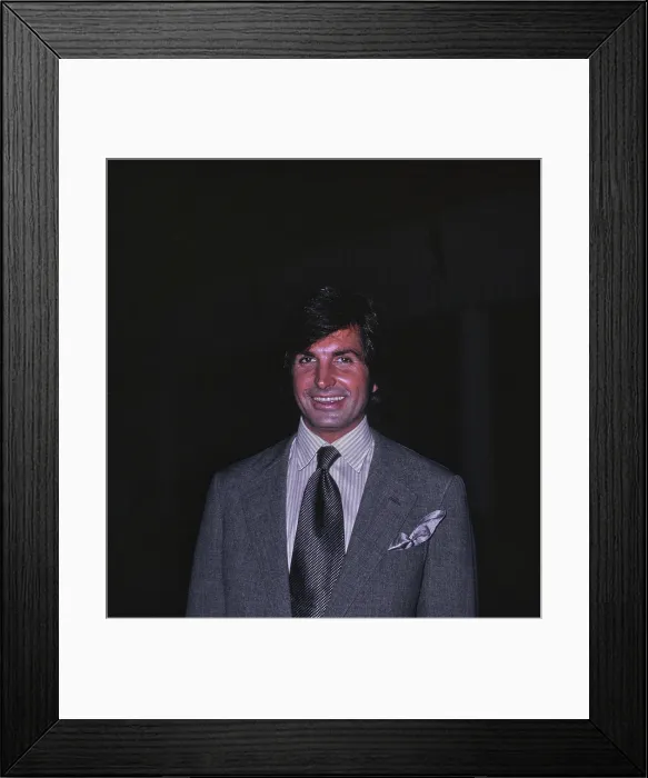 Framed Print : George Hamilton, American Actor Framed Print : George Hamilton, American Actor