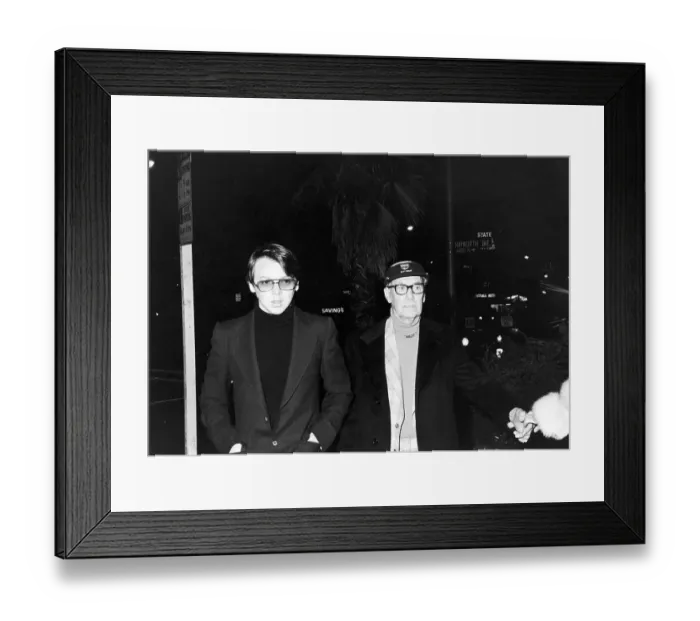 Framed Print : Groucho And Grandson