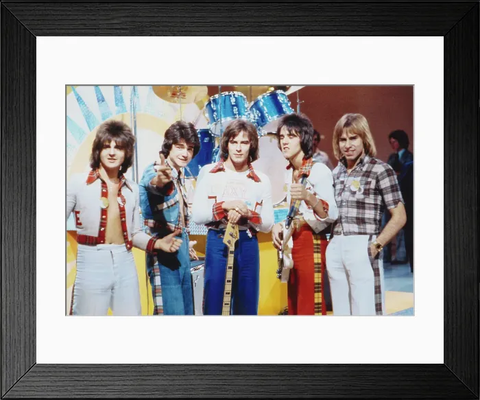 Framed Print : Bay City Rollers Framed Print : Bay City Rollers