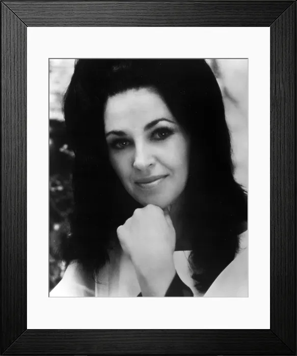 Framed Print : Wanda Jackson Portrait Framed Print : Wanda Jackson Portrait