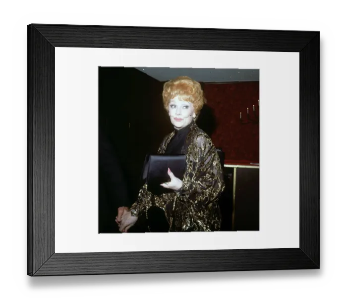 Framed Print : Lucille At The Thalians
