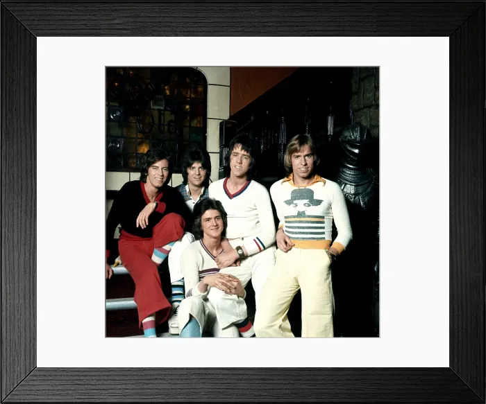 Framed Print : The Bay City Rollers Framed Print : The Bay City Rollers