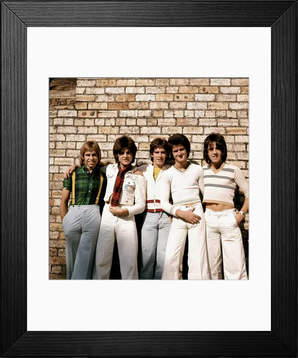 Framed Print : The Bay City Rollers Framed Print : The Bay City Rollers