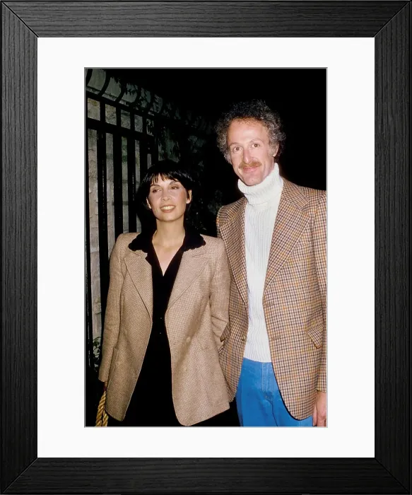 Framed Print : David And Talia Shire