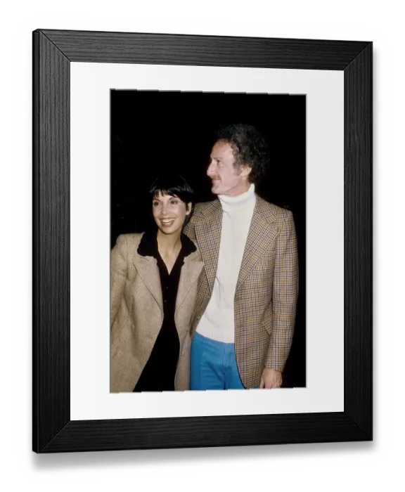 Framed Print : David And Talia Shire Framed Print : David And Talia Shire