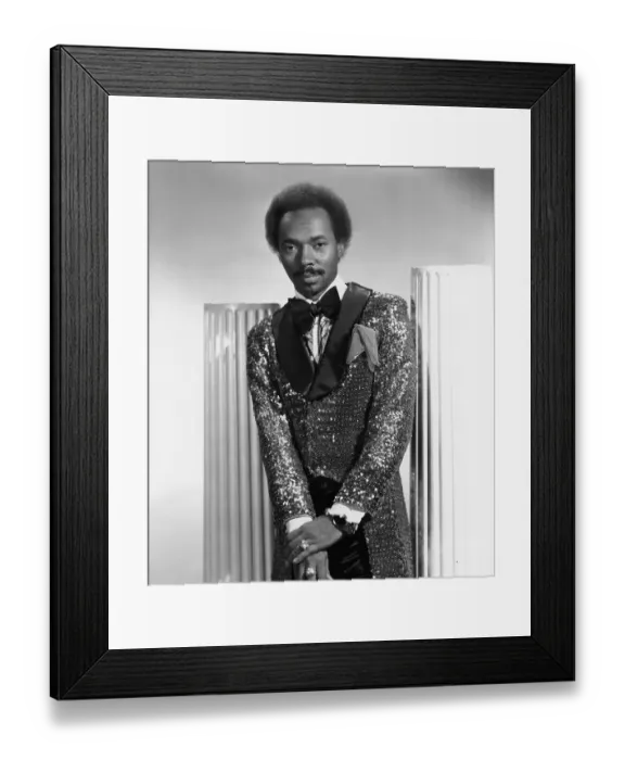 Framed Print : Van McCoy In The Studio Framed Print : Van McCoy In The Studio