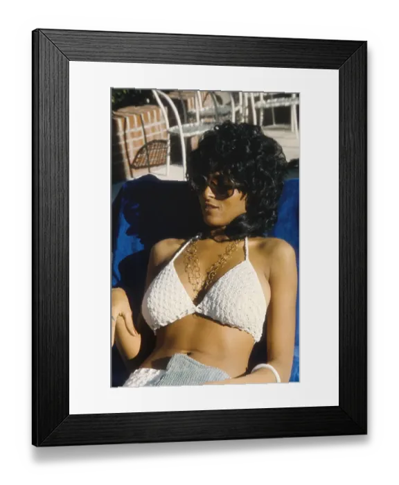 Framed Print : Pam Grier Portrait Session Framed Print : Pam Grier Portrait Session