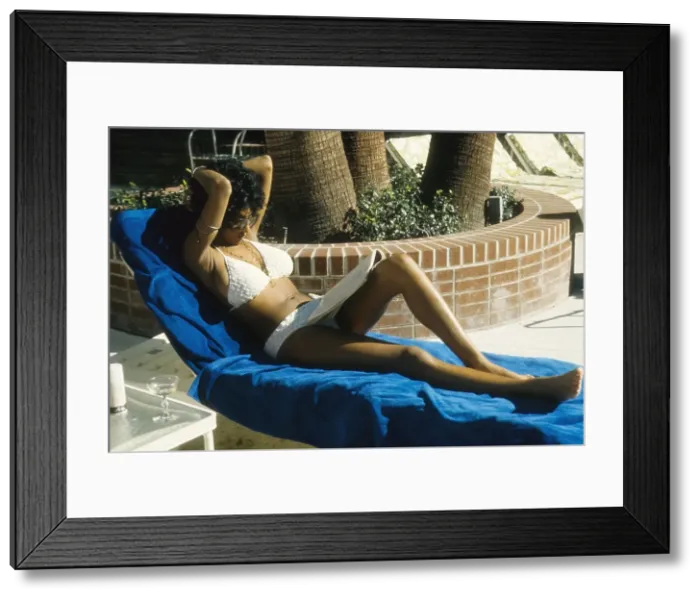 Framed Print : Pam Grier Portrait Session Framed Print : Pam Grier Portrait Session