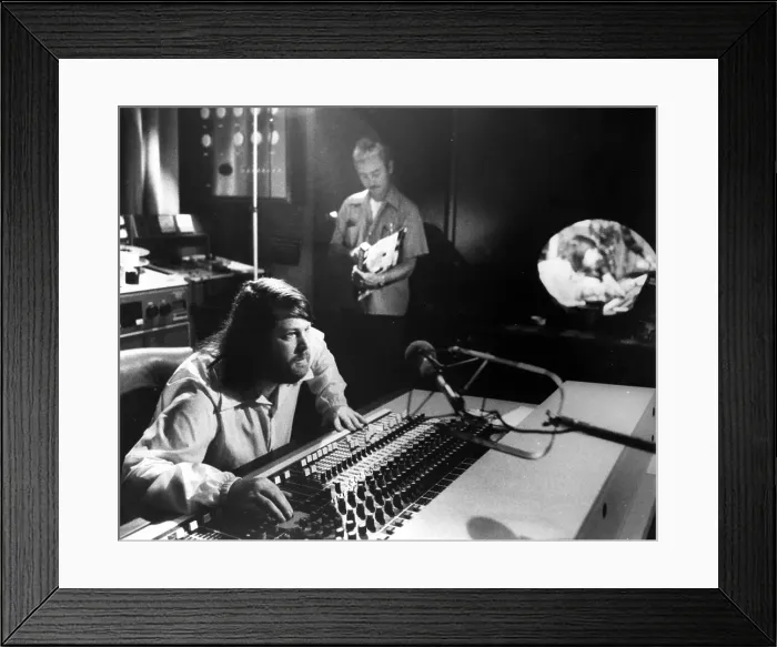 Framed Print : At The Controls Framed Print : At The Controls