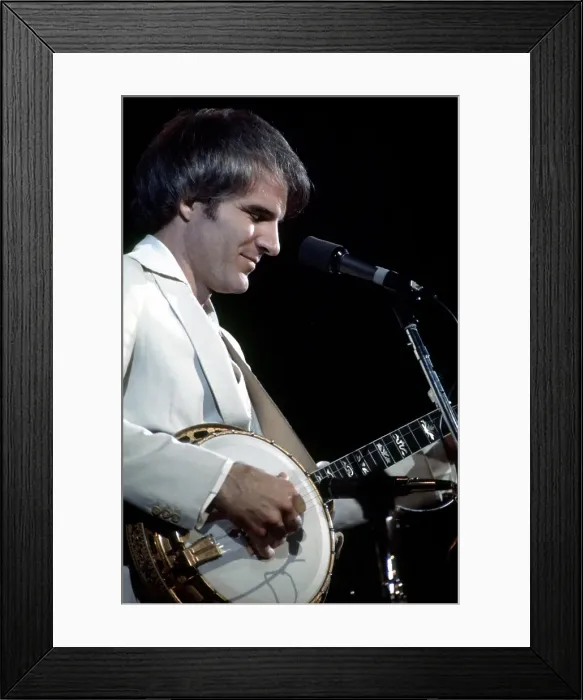 Framed Print : Steve Martin Performing Framed Print : Steve Martin Performing