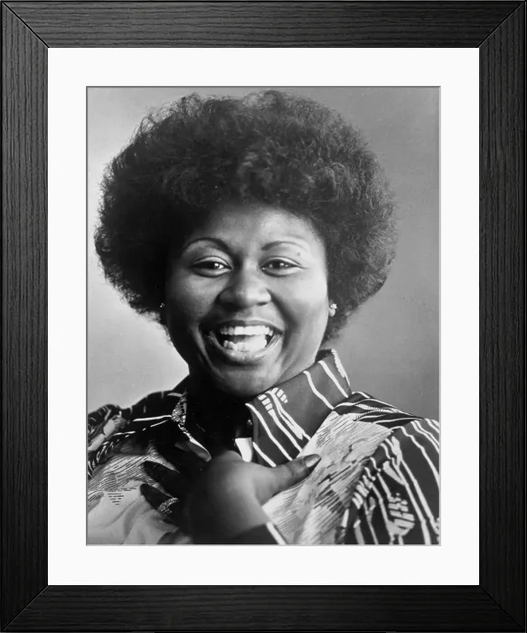 Framed Print : R and B singer Jackie Moore Framed Print : R and B singer Jackie Moore
