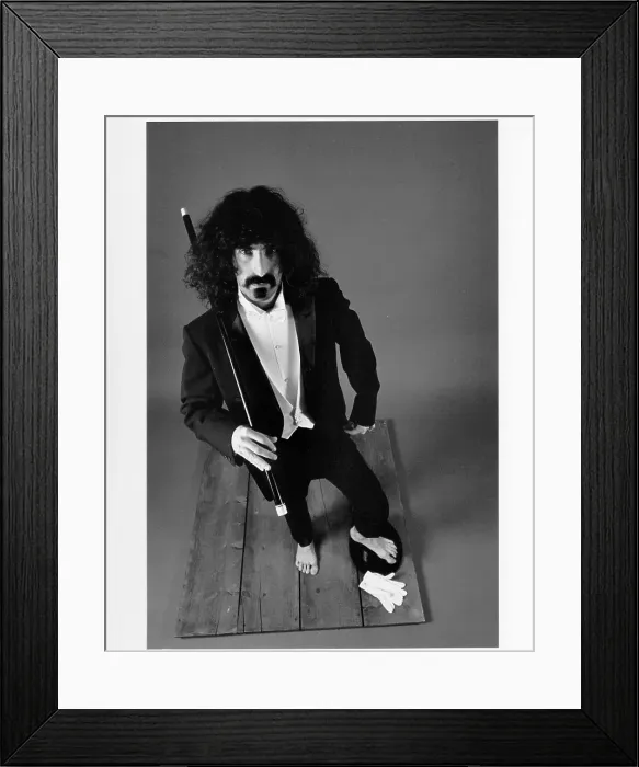 Framed Print : Zappa In A Tux Framed Print : Zappa In A Tux
