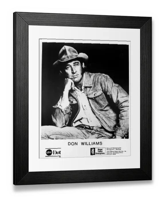 Framed Print : Don Williams Portrait Session Framed Print : Don Williams Portrait Session
