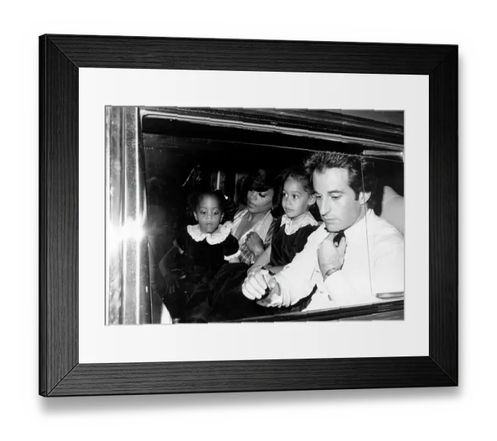 Framed Print : Diana Ross And Family Framed Print : Diana Ross And Family