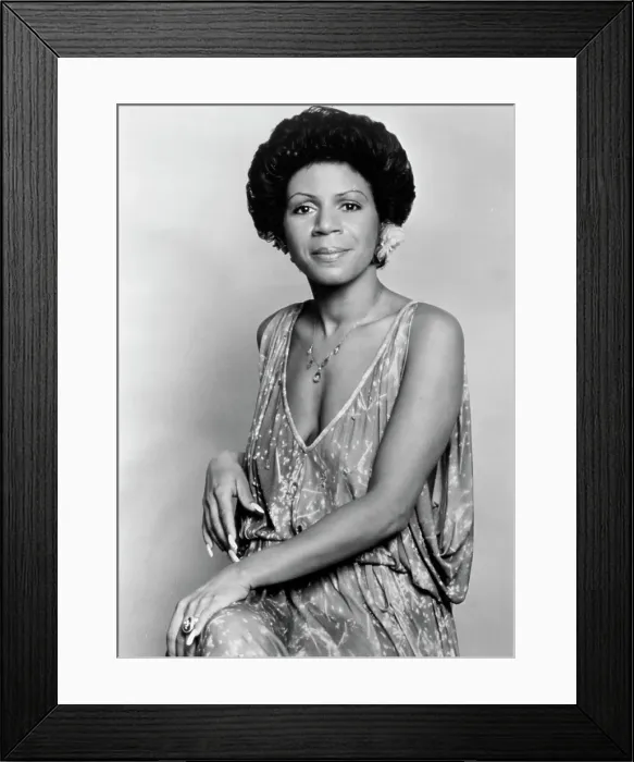 Framed Print : R&B Singer Portrait