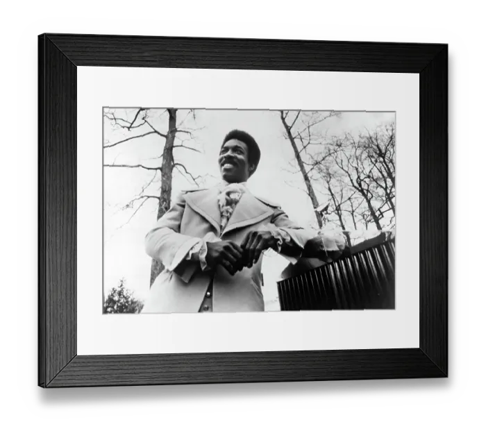 Framed Print : Wilson Pickett With Rolls Framed Print : Wilson Pickett With Rolls