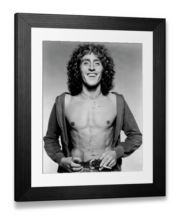 Framed Print : Daltrey Portrait Framed Print : Daltrey Portrait