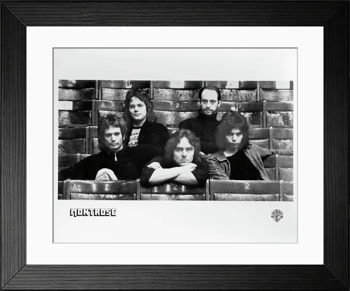 Framed Print : Montrose 1975 Lineup Framed Print : Montrose 1975 Lineup