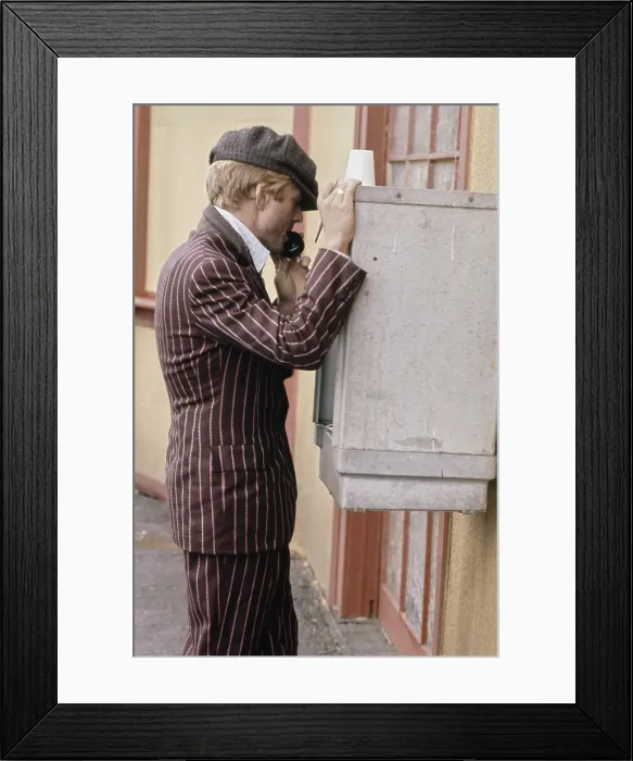 Framed Print : On The Set Of The Sting Framed Print : On The Set Of The Sting