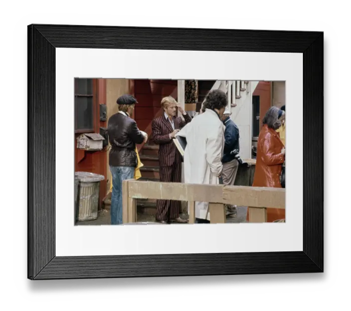 Framed Print : On The Set Of The Sting Framed Print : On The Set Of The Sting