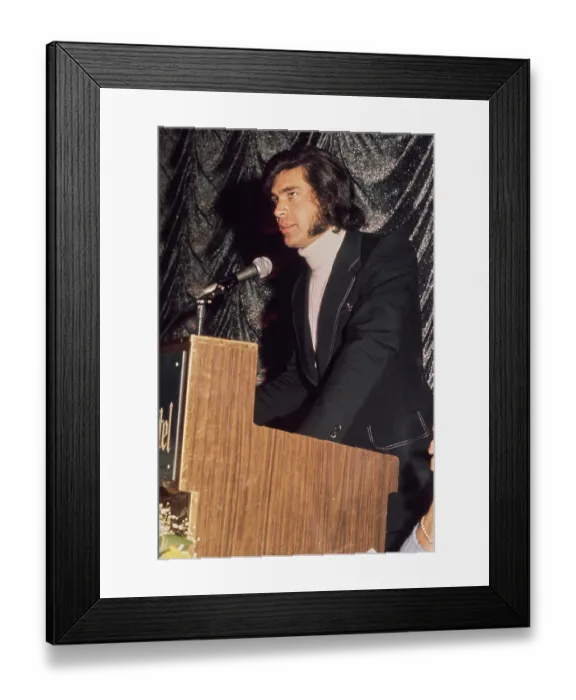 Framed Print : Engelbert Humperdinck, British Singer Framed Print : Engelbert Humperdinck, British Singer