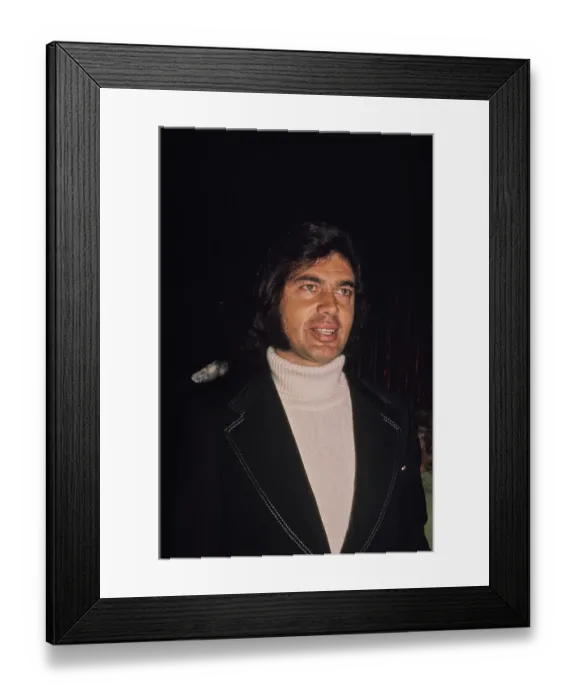 Framed Print : Engelbert Humperdinck, British Singer Framed Print : Engelbert Humperdinck, British Singer
