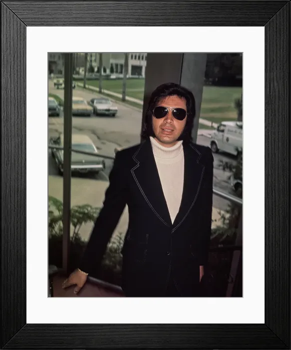 Framed Print : Engelbert Humperdinck, British Singer Framed Print : Engelbert Humperdinck, British Singer