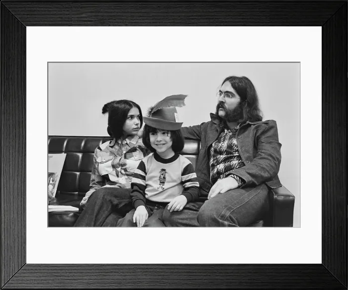Framed Print : Ricky Segall Visits Bell Records Framed Print : Ricky Segall Visits Bell Records