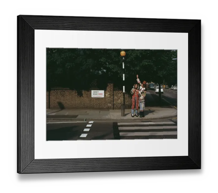Framed Print : Noddy On Abbey Road Framed Print : Noddy On Abbey Road