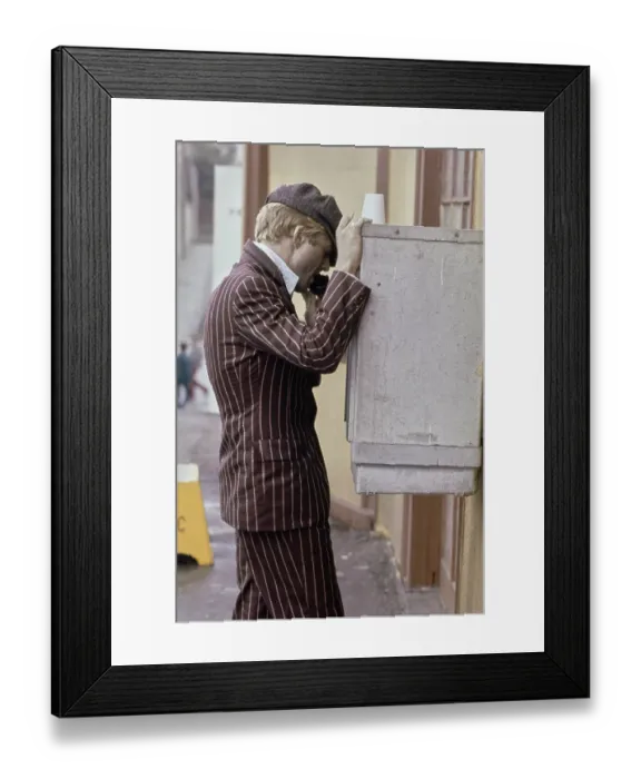 Framed Print : On The Set Of The Sting Framed Print : On The Set Of The Sting
