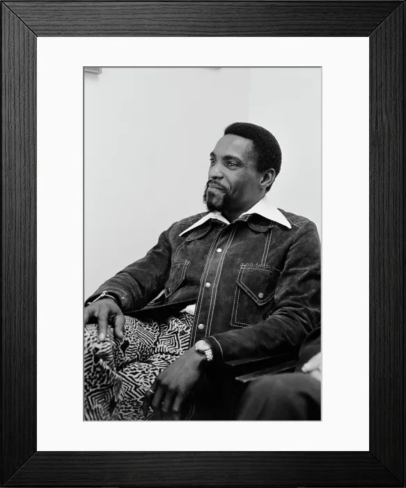 Framed Print : Al Wilson. American soul singer Al Wilson (1939 - 2008) at a meeting with Framed Print : Al Wilson. American soul singer Al Wilson (1939 - 2008) at a meeting with