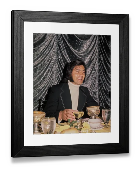 Framed Print : Engelbert Humperdinck, British Singer Framed Print : Engelbert Humperdinck, British Singer