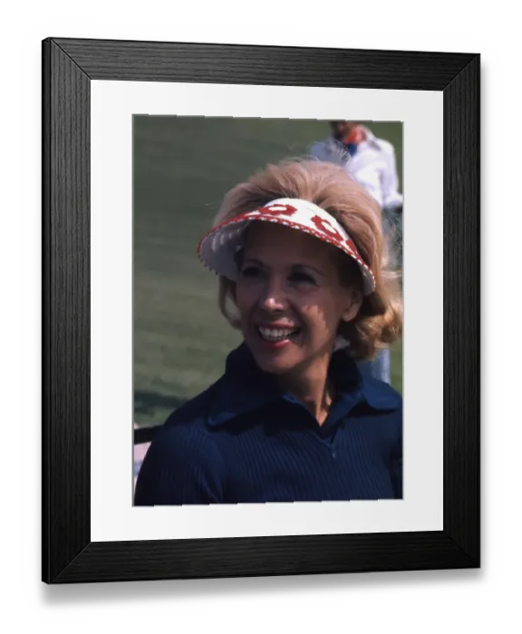 Framed Print : Dinah Shore Playing Golf Framed Print : Dinah Shore Playing Golf
