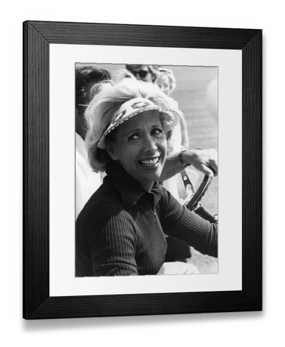 Framed Print : Dinah Shore Playing Golf Framed Print : Dinah Shore Playing Golf